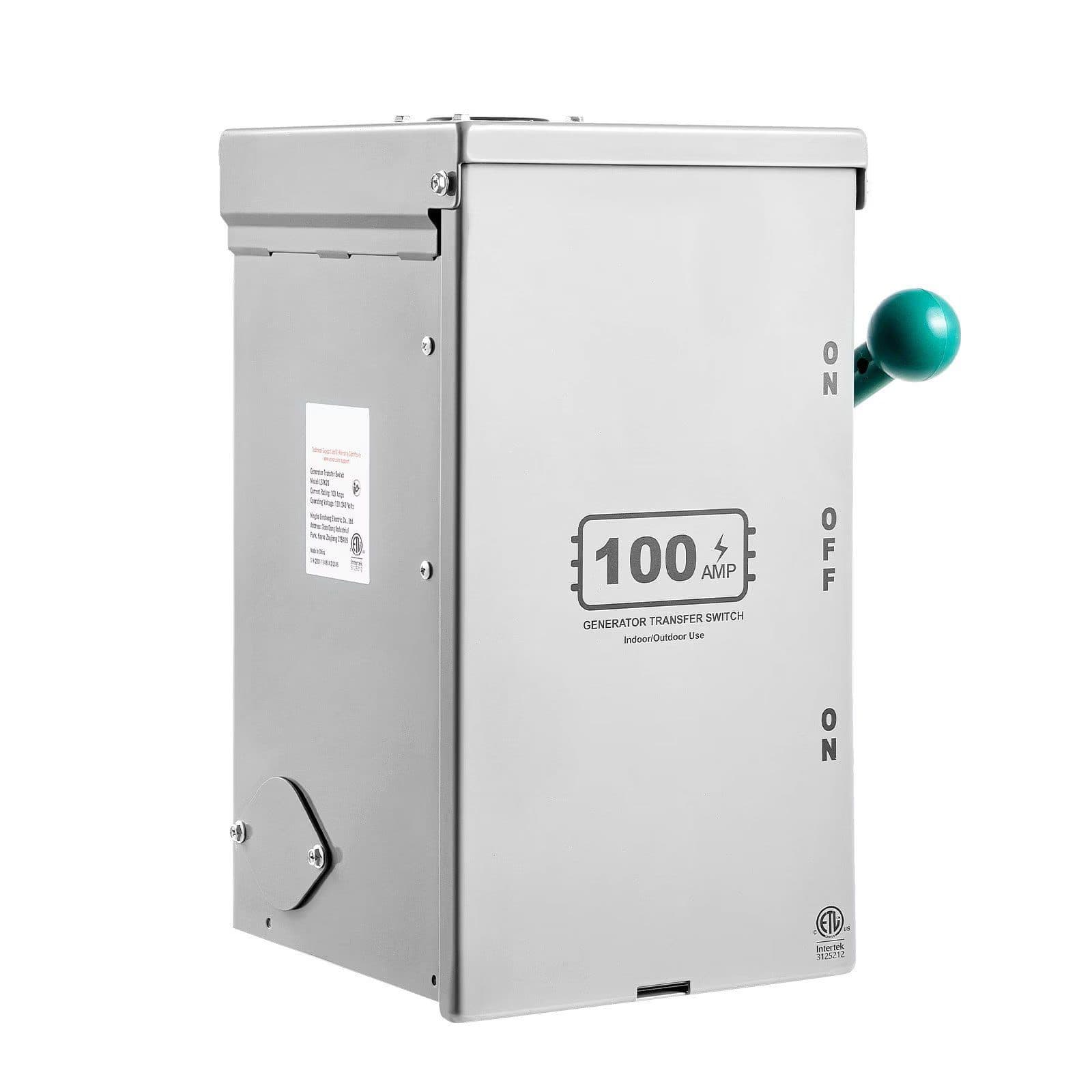 Transfert  Switch  100A 120/240-VOLT  manuel