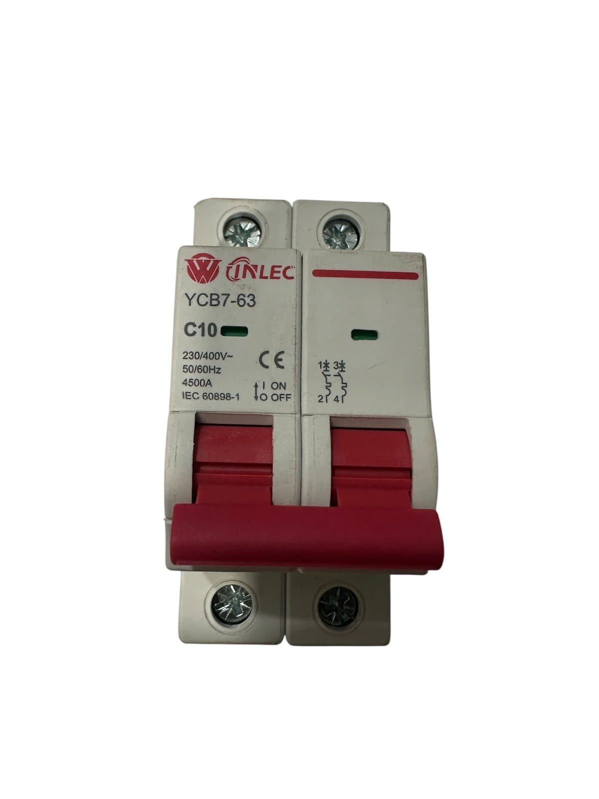 Breaker AC 2P Inlec