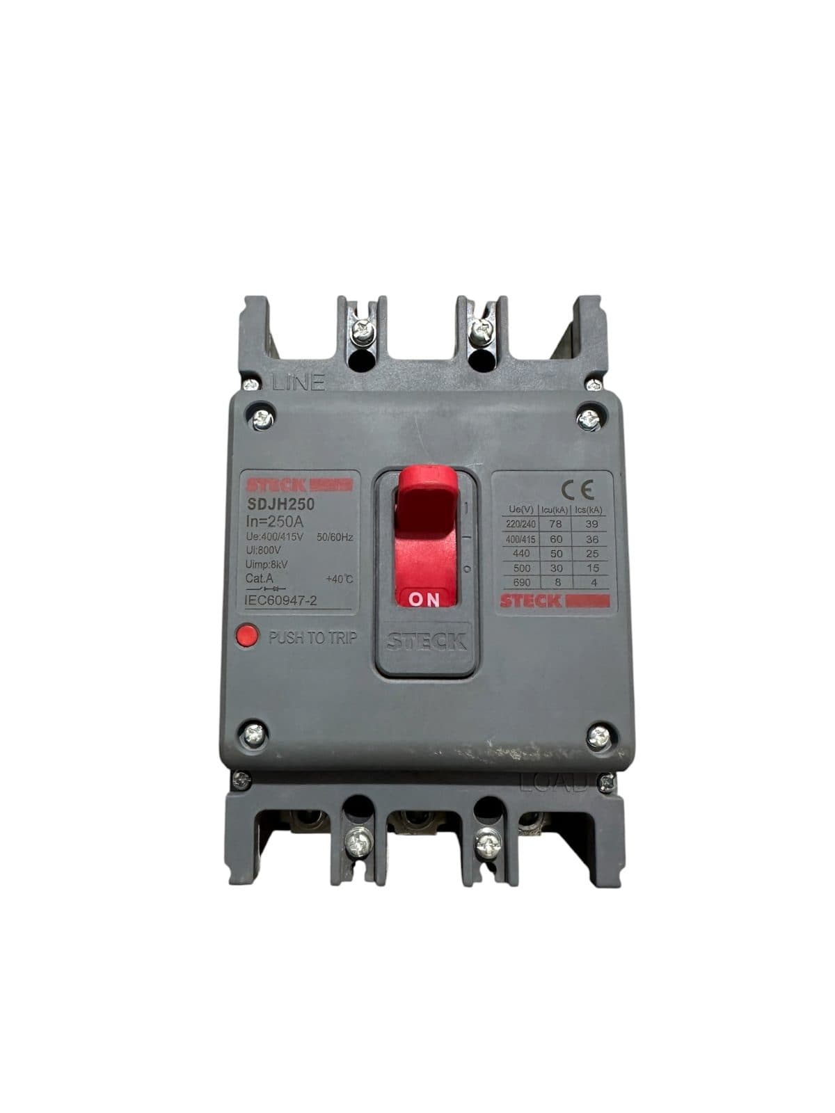 MCCB AC 3P 250A STECK