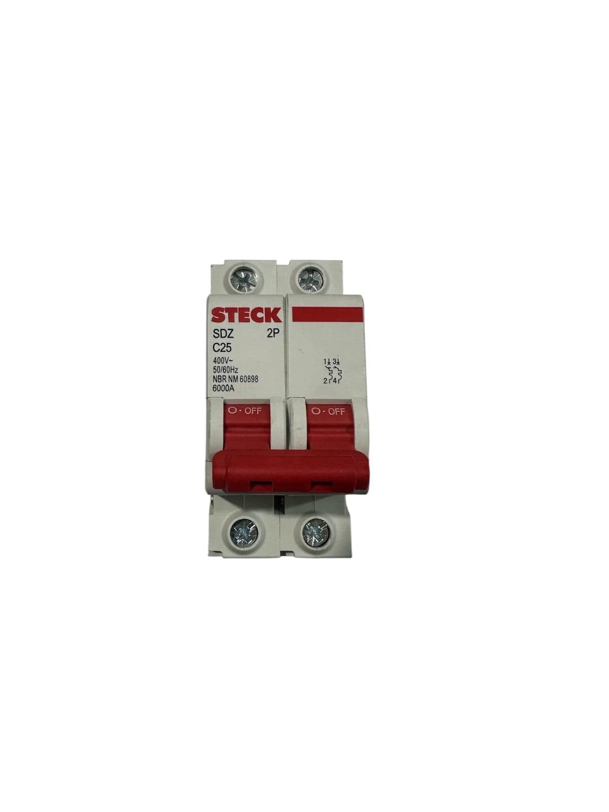 Breker Double C25A AC Steck